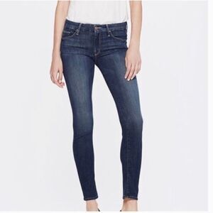 Revolve MOTHER The Looker Here kitty kitty skinny jeans
